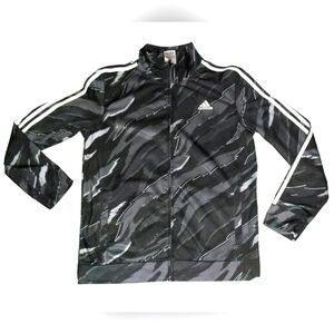 NEW Adidas Track Jacket w/ Full-Length Zipper Stand-Up Collar Pockets